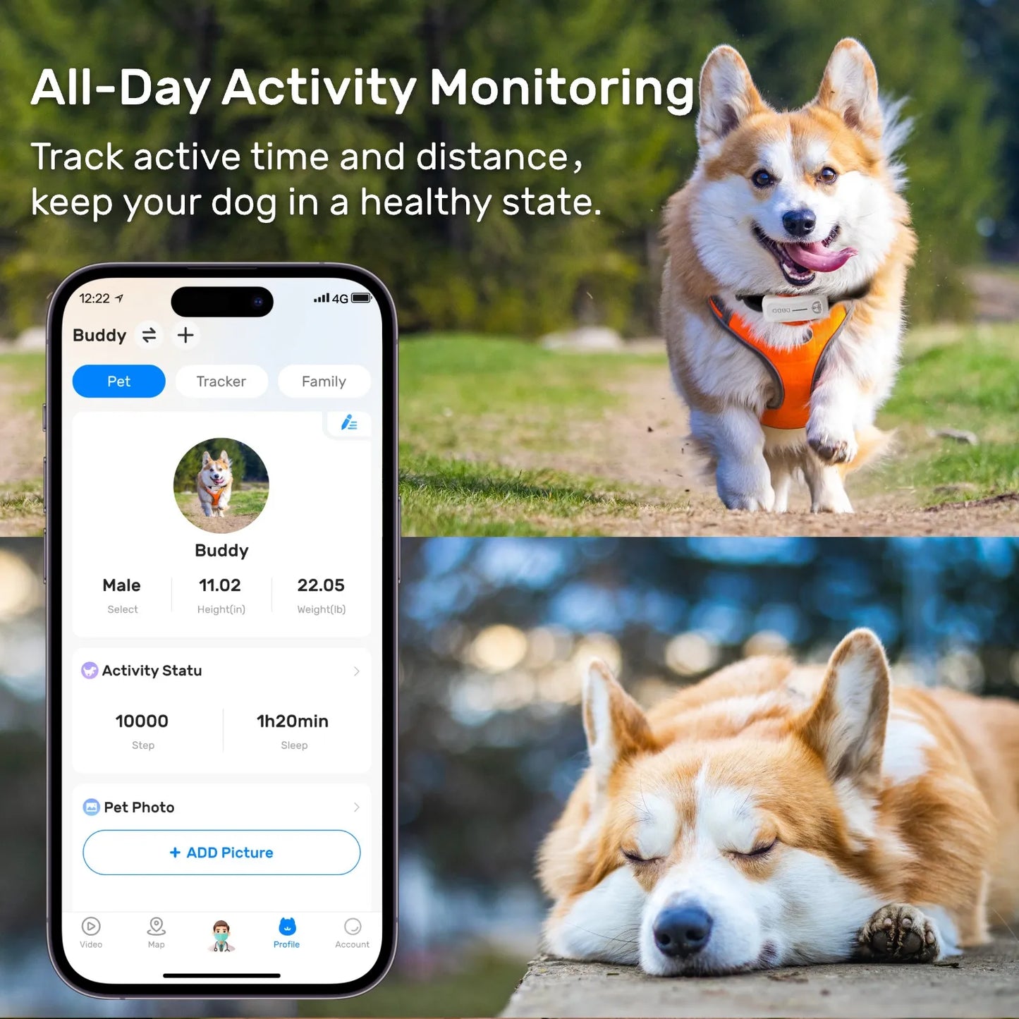 PawTrack Pro™ GPS Dog Tracker